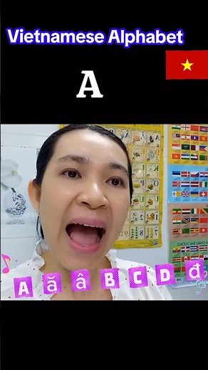 Vietnamese Alphabet is EASY! 🇻🇳Master 29 Letters in 30s⚡️ #shorts #learnvietnamese #tiengviet