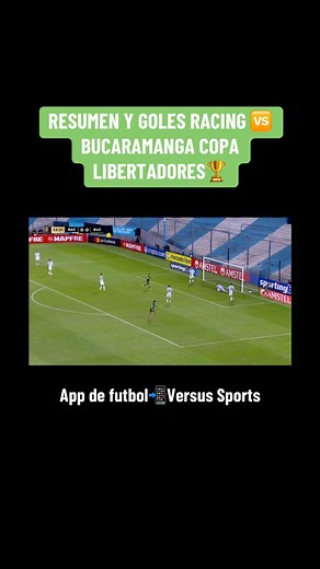 Racing 🆚 Atletico Bucaramanga - Copa Libertadores🏆 | Versus Sports