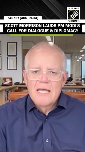 Former PM Scott Morrison lauds PM Modi's call for dialogue & diplomacy amid West Asia conflict