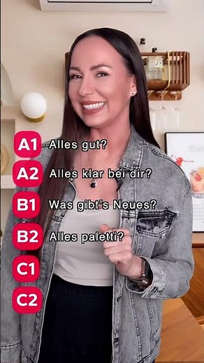 ALLES GUT??? (Alltagsdeutsch | Deutsch lernen | Learn German | A1 A2 B1 B2 C1 C2) #shorts #deutsch