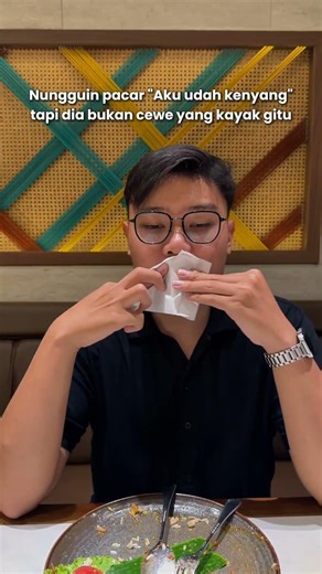 Aku udah kenyang