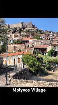 The Greek Island of Lesvos in the Aegean Sea 🇬🇷 #greekislands #greeksummer