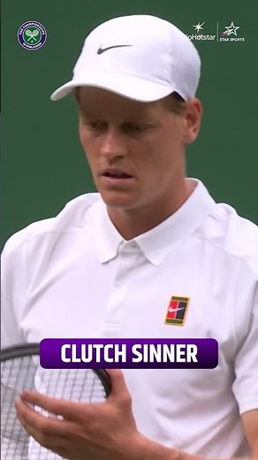 Sinner Clinches Tie-Break Thriller! Leads Shelton 1-0 | #Wimbledon2025