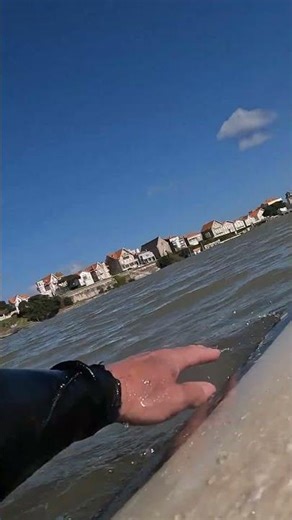 Wave 14: Effortless Cruise @PONTA Longboard | Endless Free Riding #Shorts #beach #ocean