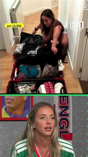 Elena G Dur´n's suitcase for the World Cup... just like Doraemon's pocket😂 #LADAZONETA