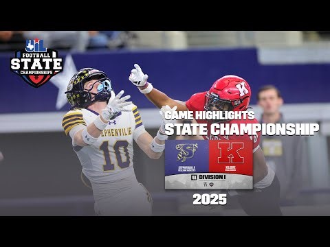 Stephenville vs Kilgore | State Championship Game Highlights