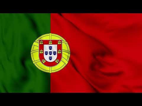Portugal Flag Waving Background | HD | ROYALTY FREE