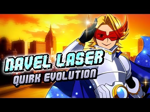 Yuga Aoyama (Can't Stop Twinkling) Navel Laser Quirk Evolution! - My Hero Academia
