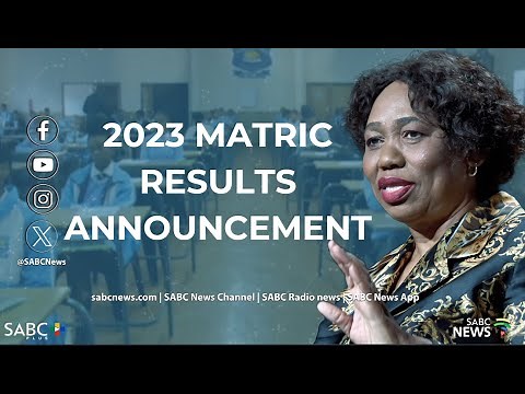 2023 Matric results announcement