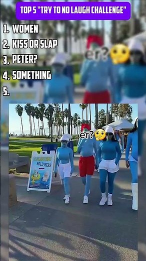 Ranking Top 5 "Try To No Laugh Challenge"