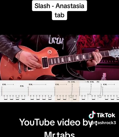 Learn Guitar with Slash's Anastasia Tab Part 1
