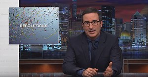 John Oliver: Lower Your New Year's Resolution Standards