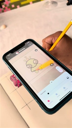 Pintando Memes / Stickers 🐾 alien #DIY #sticker #alien #manualidades #fyp