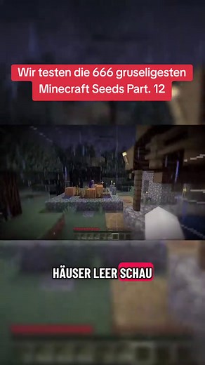 Top 666 Scariest Minecraft Seeds Tested - Part 12