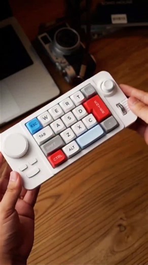 TECH CYBOT on Instagram: "TSMORY Dual Scroll Wheel Mechanical Keyboard"