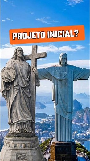 Projeto inicial do Cristo Redentor