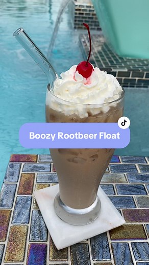 Boozy Rootbeer Float 🍒 Ingredients: 1oz. Malibu Rum, 8oz. Rootbeer, 2oz. Rumchata, Optional: Whipped Cream & Cherry #rootbeerfloat #boozyrootbeerfloat #adultrootbeerfloat #adultrootbeer #rootbeer #rootbeerandrumchata #rumchata #rootbeerwithrumchata #summerdrinkideas #cocktail #cocktails #cocktailideas #adultbeverage #awrootbear #bargsrootbeer #float #adultfloat #maliburum #maliburumrecipe #cocktailrecipe #rumchatadrink #poolsidecocktail #drinkrecipe #dessertcocktails #rumchatarootbeer #easydrin