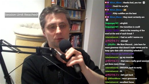 4-Hour LIVE Study With Me Pomodoro 55/5: Japanese Sentence Mining | Soothing Rain Sounds