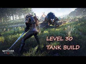 Witcher 3 wild hunt | level 30 Geralt Tank Build (step by step)
