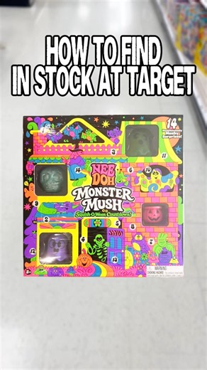 How to find Needoh Halloween Monster Mush Target Exclusive in stock near me #needoh #shorts #viral
