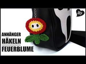 Crochet the Fire Flower from Super Mario | Crochet Pattern Amigurumi - DIY by Pfirsichteufel