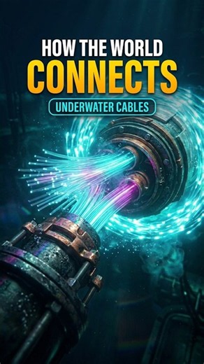 🌊 The Internet is NOT in Space—It's Underwater! #shorts