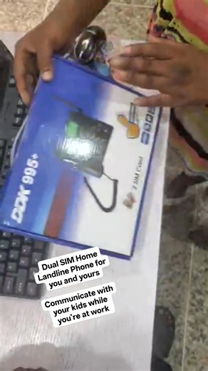 Stay connected without missing important calls with the DDK Dual SIM Landline Phone made for homes, offices, and businesses that need reliability and flexibility. With dual SIM support, clear voice quality, and easy operation, it lets you manage multiple numbers from one dependable device to stay reachable at all times. ✔ Dual SIM functionality for better call management ✔ Clear sound for professional communication ✔ Ideal for offices, shops & front desks ✔ Durable build for everyday Nigerian us
