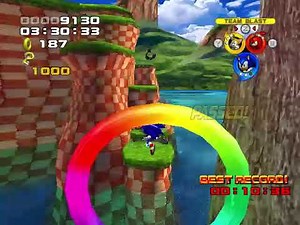 Sonic Heroes PC Version Gameplay