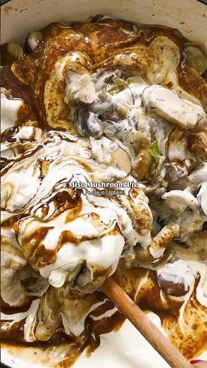 🥧 MISO MUSHROOM PIE 🍄