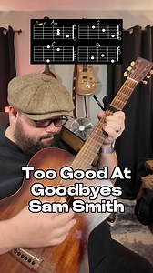 Too Good At Goodbyes Guitar Tutorial! #guitar #guitarra #guitare #music #musica #chevansmusic #musician #guitartutorial #acousticcover #learnguitar #musicteacher #guitarlessons #guitarteacher #easy #beginner #chords #guitarist #guitaristsoftiktok #guitarists #guitariste #guitarist #guitarists #guitaristsofinstagram #guitarplayer | Chas Evans
