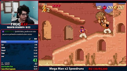 Aladdin Speedruns