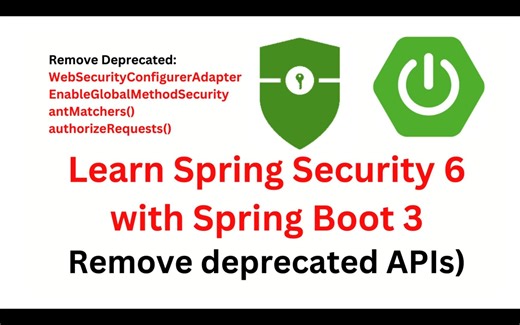 Spring Security 6 with Spring Boot 3