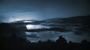 Spectacular Lightning Strikes In Night Sky Stock Footage SBV-307927580 - Storyblocks