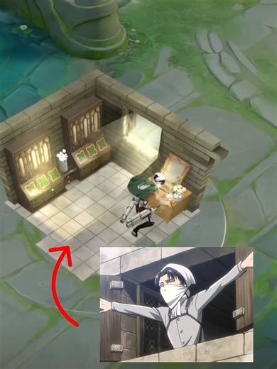 Levi's OCD in Attack on Titan X Honor of Kings