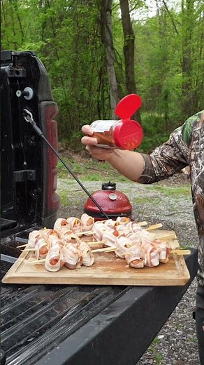 Bacon Wrapped Wild Turkey Bombs on the Joe JR | Serve Up Adventure