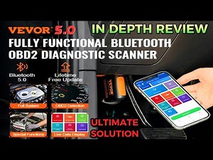 Is VEVOR Bluetooth 5.0 the Best OBD2 Scanner ? Honest Review and Demo |