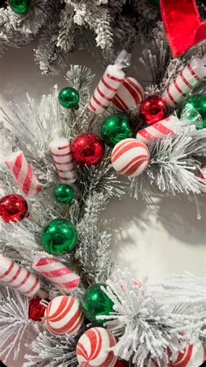 NEW ARRIVALS from Raz Imports dropping daily 🤩 Be the first to see what’s new for 2025 like this stunning peppermint pine wreath! Shop the link in our bio! #christmasdecor #christmasdecorations #christmasdecorating #christmas #christmasdecoration #christmas2025 #christmastreeideas #christmashomedecor #vintagechristmas #peppermintcandy | The Jolly Christmas Shop