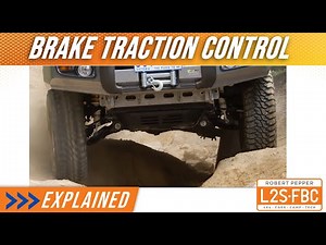 Brake Traction Control - it's not what you think