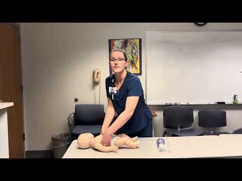 1 person infant CPR
