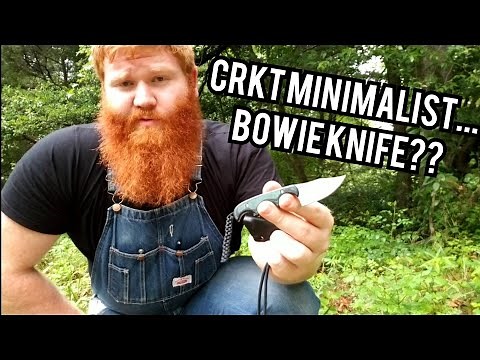 CRKT Minimalist Bowie... Review/My Thoughts