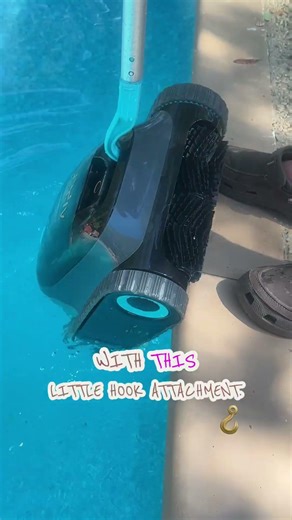 Easy Pool Cleaning Hack just get the Aiper Robot pool vacuum #aiperpoolrobot #aiperpoolvacuum #pool