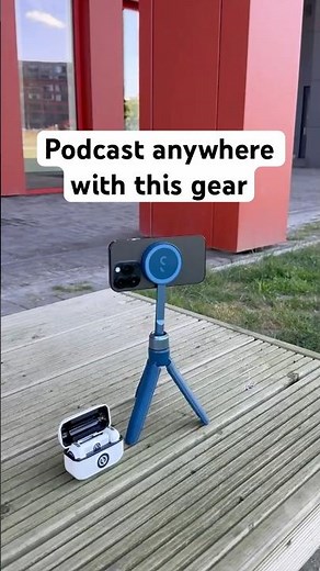 Podcast anywhere with this gear | Best portable podcast setup for beginners