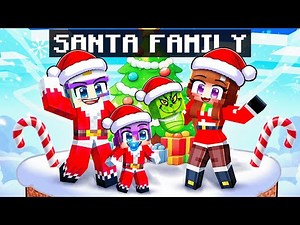 Having A SANTA FAMILY In Minecraft!