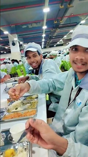 TATA ELECTRONIC COMPANY CANTEEN AND FOOD||#bangaluru #tataelectronics #wistron #minivlog #canteen