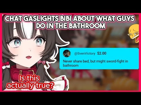 Bibi Learns What Guys Really Do in the Bathroom (Sword Fight??) 😄 | Bibi Biscuit Clips #phaseconnect