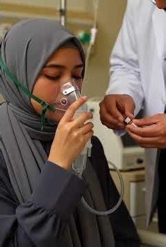 Salbutamol Nebulization 🌫️💙 #Asthma #vaccinator