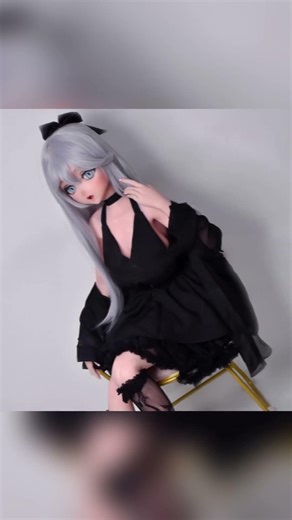 Gothic Anime Silicone Doll | Mysterious & Alluring Vibe
