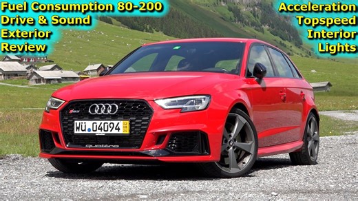 2020 Audi RS3 Sportback (400 PS) test drive