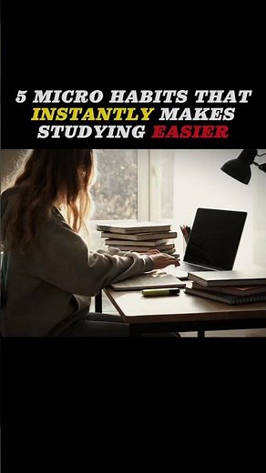 5 Micro Habits That Make Studying So Much Easier | Study Motivation & Focus Tips | The StudyFlow