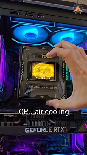 #shorts CPU air cooling Thermalright Burst Assassin 120 Vision ‪@POUNDREVIEW‬